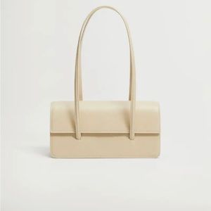 Mango Double Handle Baguette Bag